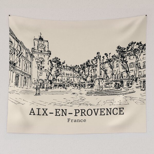 Item preview, Aix-en-Provence - France designed and sold by Lakeric Cityscapes.