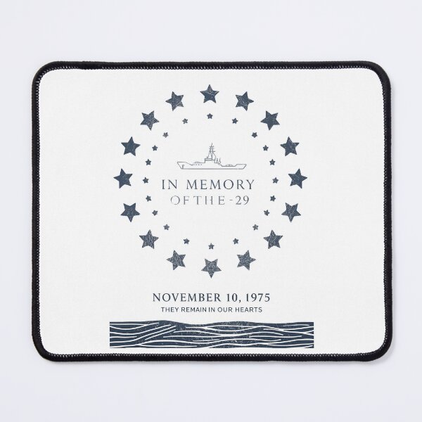 Item preview, Edmund Fitzgerald Memorial - Never Forget November 10 1975 designed and sold by Aesthynova.