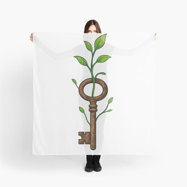 Item preview, Rusted Key & Sprouting Leaves designed and sold by Ataqhin.