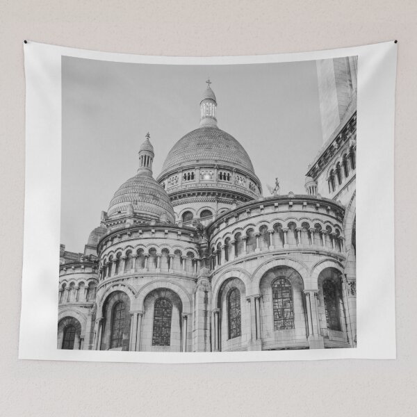 Item preview, Sacre-Coeur Basilica Details B+W designed and sold by Gerard Fornarotto.