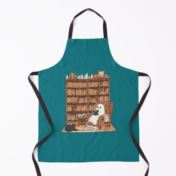 Item preview, Retro Ghost Reading Sweatshirt, Halloween Librarian Teacher Gift designed and sold by Nayeem967.