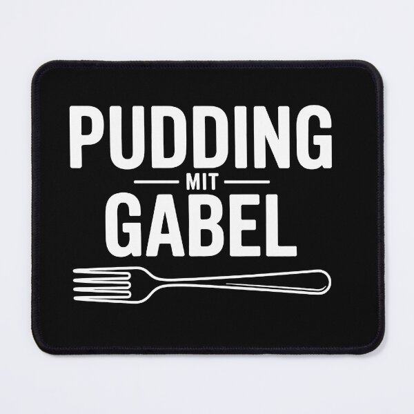 Item preview, Pudding Mit Gabel designed and sold by tachyon273.