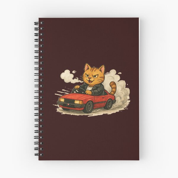 Item preview, Drift Master Cat – Cool Watercolor Drifting Kitty designed and sold by WeLoveCatss.