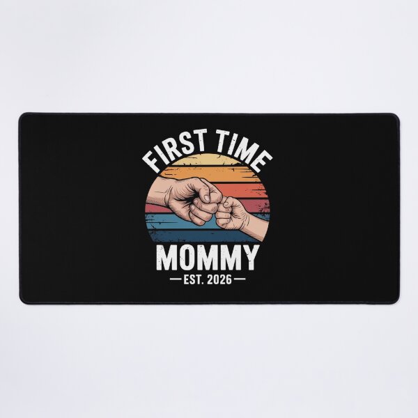 Item preview, First Time Mommy Est 2026 Retro Pregnancy Announcement New Mom Reveal designed and sold by Gogetgiggles.