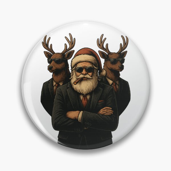 Item preview, Santa Mafia – Holiday Boss Edition designed and sold by ThreadLevelDrip.