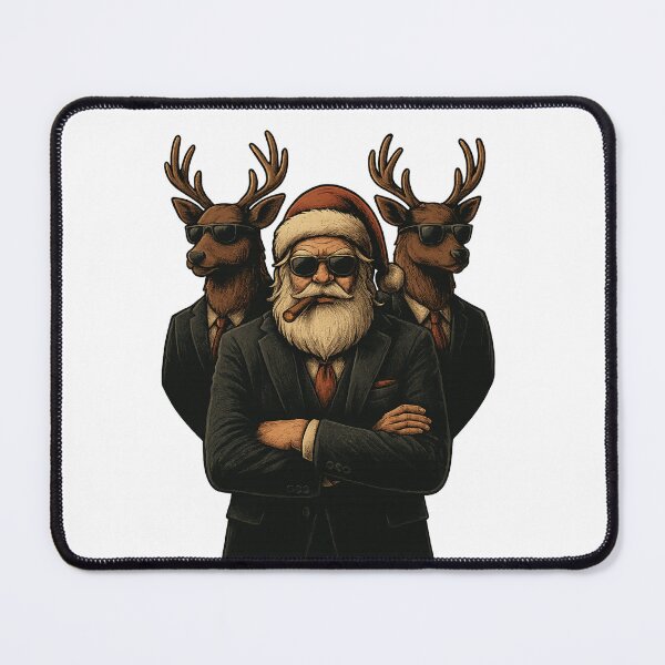 Item preview, Santa Mafia – Holiday Boss Edition designed and sold by ThreadLevelDrip.
