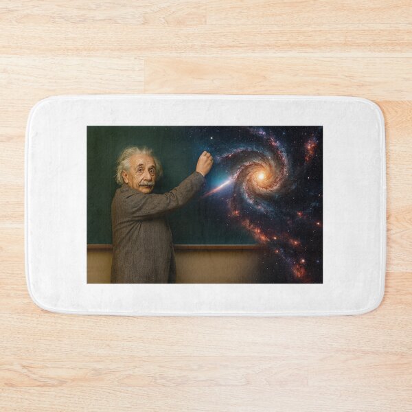 Item preview, Einstein and the Spiral Cosmos designed and sold by Halifaxartguy.
