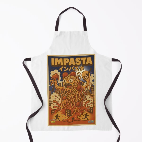 Item preview, Impasta: Spaghetti Monster Kaiju Attack! Nightime HANGER designed and sold by SlanTee.