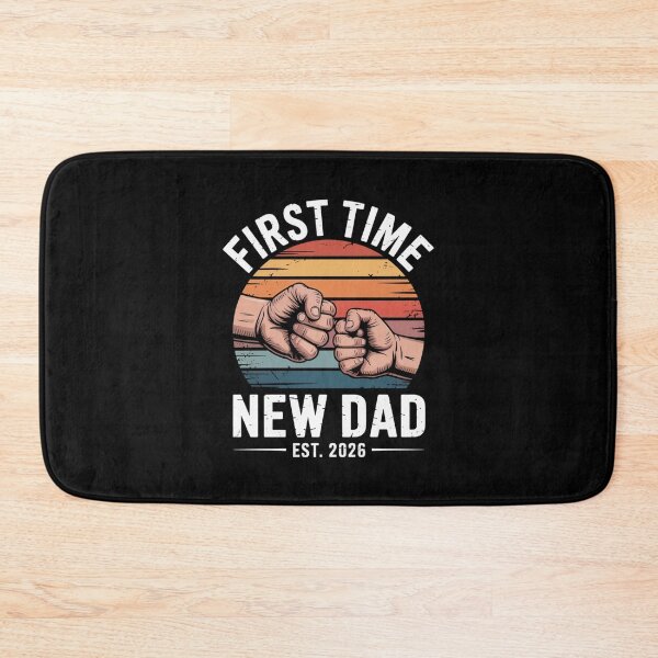 Item preview, First Time New Dad Est 2026 Retro Fist Bump Fatherhood Announcement designed and sold by Gogetgiggles.