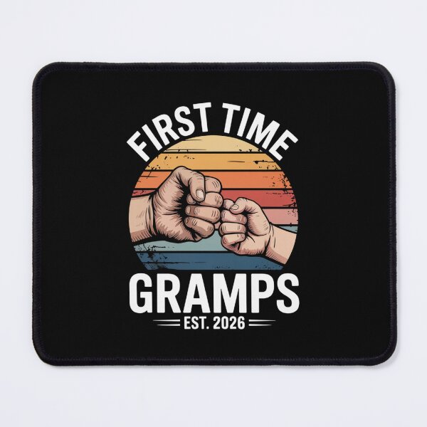 Item preview, First Time Gramps Est 2026 Retro Fist Bump New Grandpa Design designed and sold by Gogetgiggles.