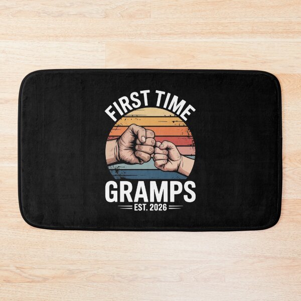 Item preview, First Time Gramps Est 2026 Retro Fist Bump New Grandpa Design designed and sold by Gogetgiggles.
