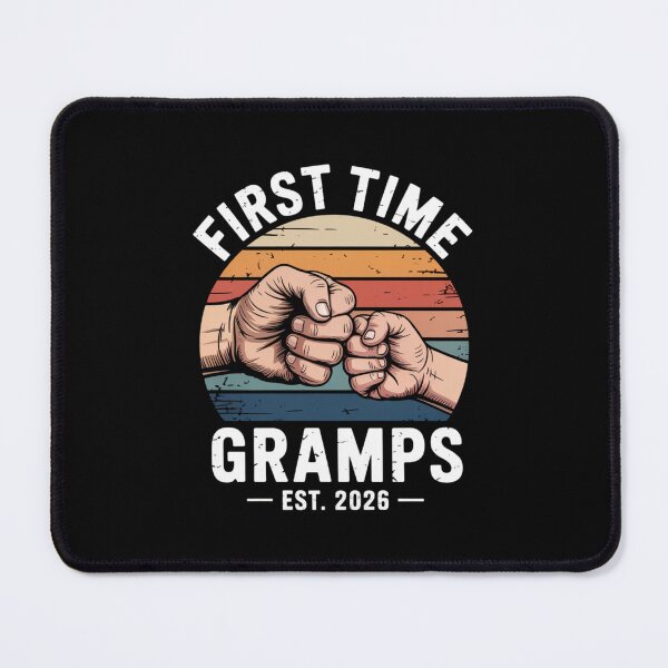 Item preview, First Time Gramps Est 2026 Retro Fist Bump New Grandpa Design designed and sold by Gogetgiggles.