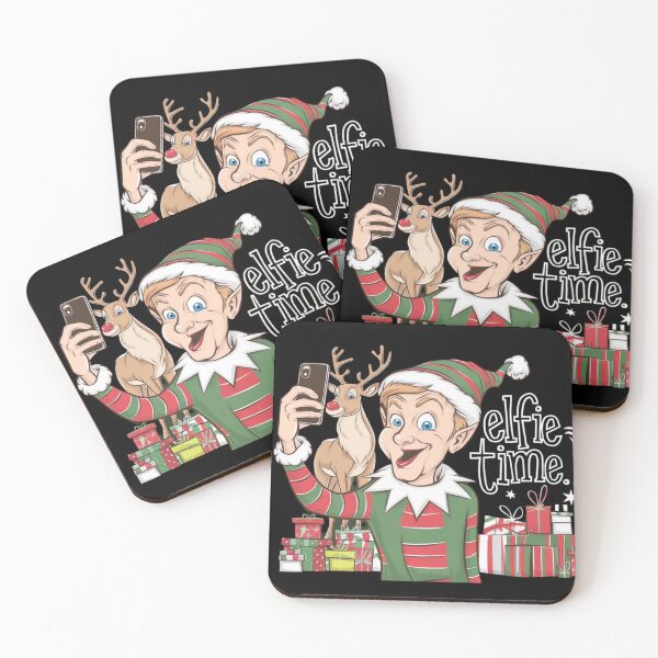 Item preview, ELFIE TIME / CHRISTMAS GRAPHIC  designed and sold by YourTrendyTees.