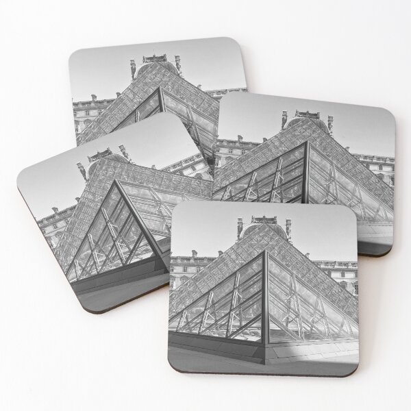 Item preview, Louvre Double Pyramid B+W designed and sold by Gerard Fornarotto.