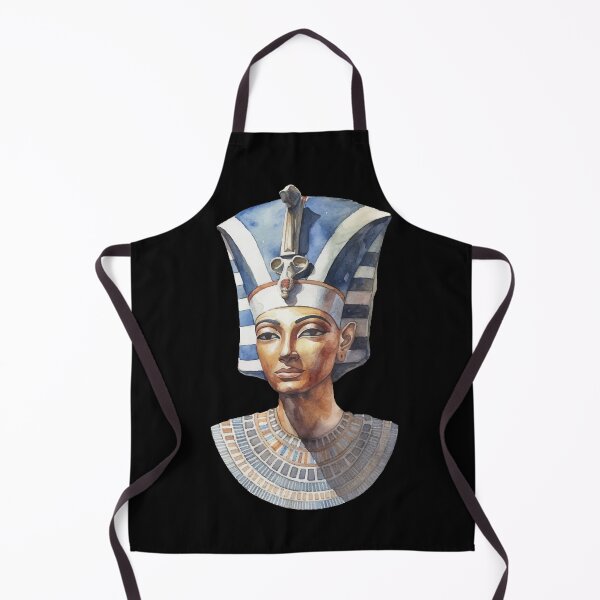 Item preview, Queen Nefertiti Bust Watercolor Art | Ancient Egyptian Beauty designed and sold by ZentroShop.