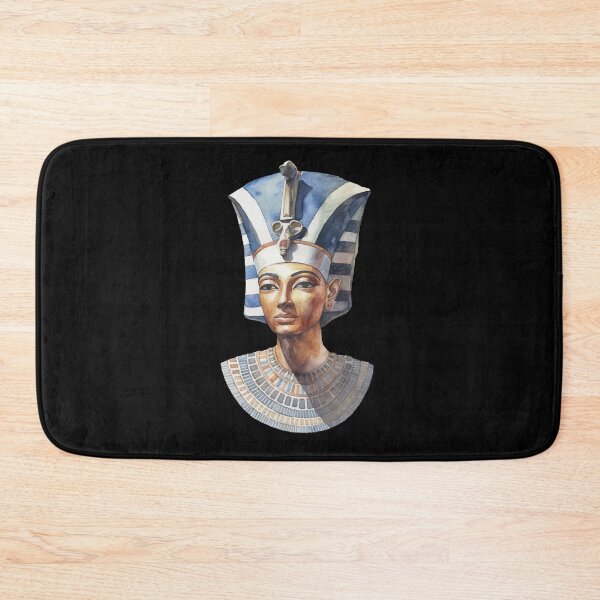 Item preview, Queen Nefertiti Bust Watercolor Art | Ancient Egyptian Beauty designed and sold by ZentroShop.