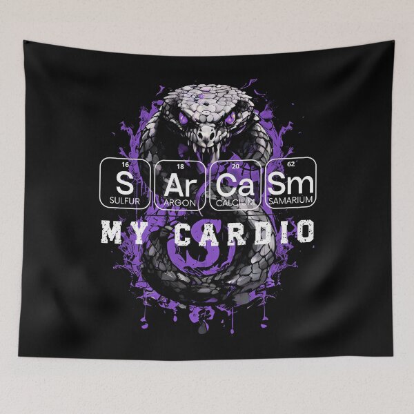 Item preview, Sarcasm – My Cardio designed and sold by Doodle-Bloom.