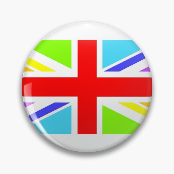 Item preview, Rainbow Coloured Union Flag designed and sold by SuzieqLondon.