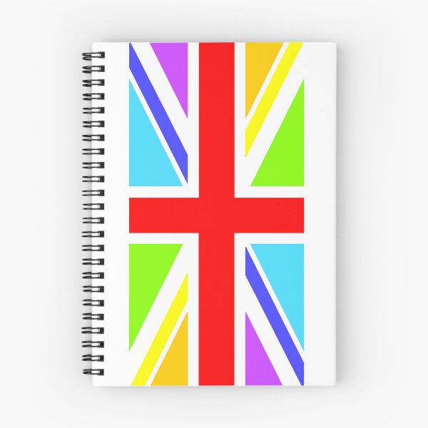 Item preview, Rainbow Coloured Union Flag designed and sold by SuzieqLondon.