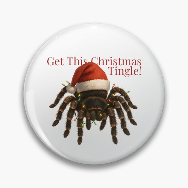 Item preview, Get That Christmas Tingle – Tarantula Holiday Design designed and sold by SVALANART.