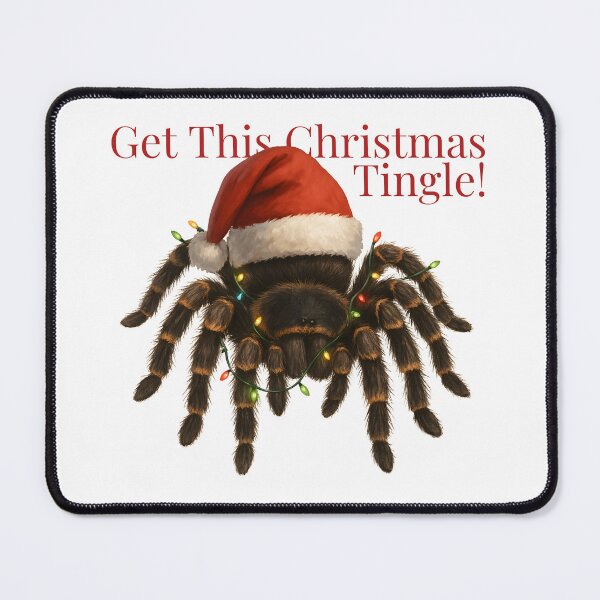 Item preview, Get That Christmas Tingle – Tarantula Holiday Design designed and sold by SVALANART.