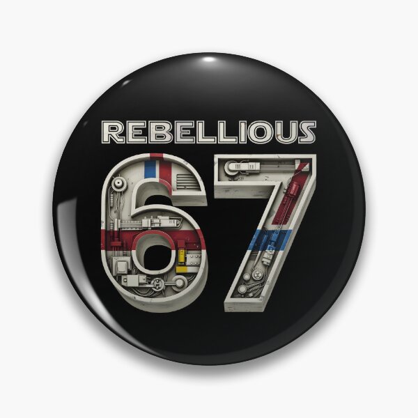 Item preview, Resistance Rebellious 67 Meme Six Seven designed and sold by MintaApparel.