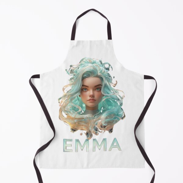 Item preview, Emma – 3D Female Aquarius Illustration designed and sold by AlexLineArt.