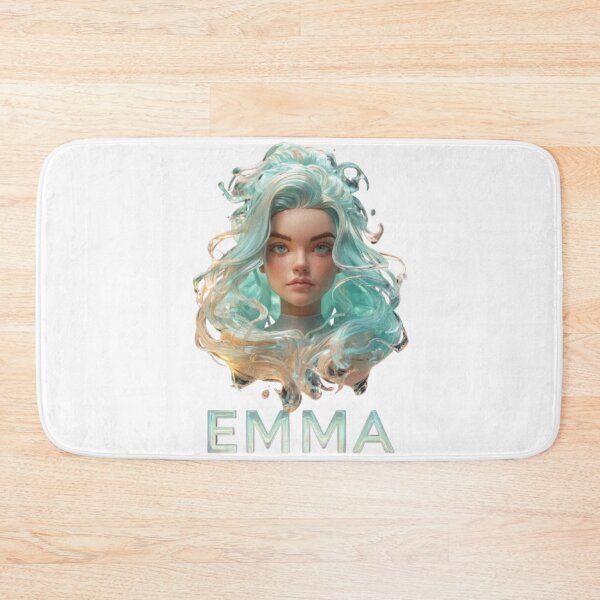 Item preview, Emma – 3D Female Aquarius Illustration designed and sold by AlexLineArt.