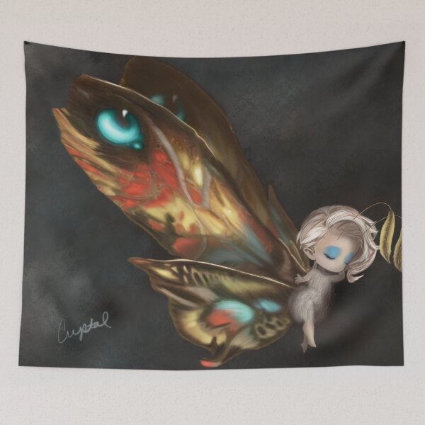 Item preview, Mothra designed and sold by CrystalWalArt.