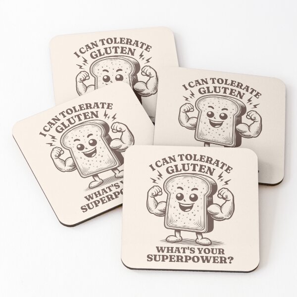 Item preview, I Can Tolerate Gluten What's Your Superpower? Funny Gluten Tolerant designed and sold by KLArtzStore.