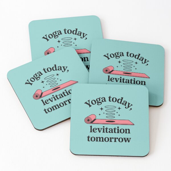 Item preview, Yoga Today, Levitation Tomorrow designed and sold by CrypticHMystic.