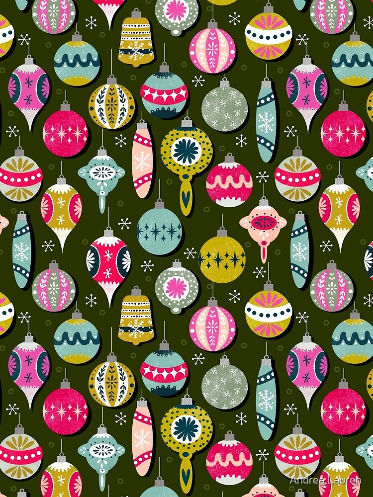 Vintage Style Ornaments by Andrea Lauren by papersparrow