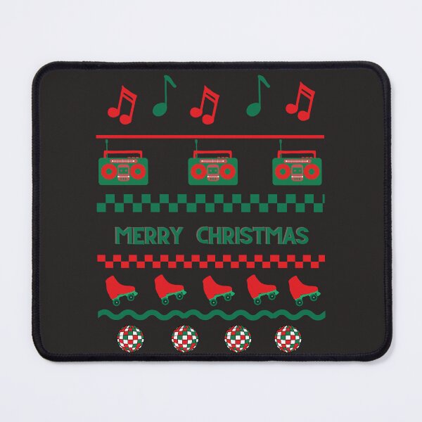 Item preview, Roller skating ugly Christmas sweater designed and sold by TaraPen.