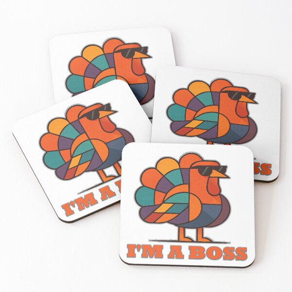 Item preview, Geometric turkey on a leader's level, bold abstract art designed and sold by Ach&Koor.