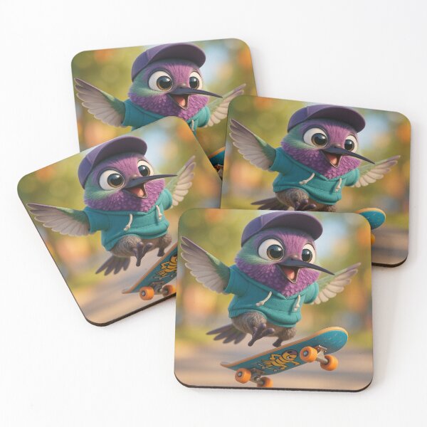 Item preview, Skater Costa’s Hummingbird designed and sold by Sillytoe.