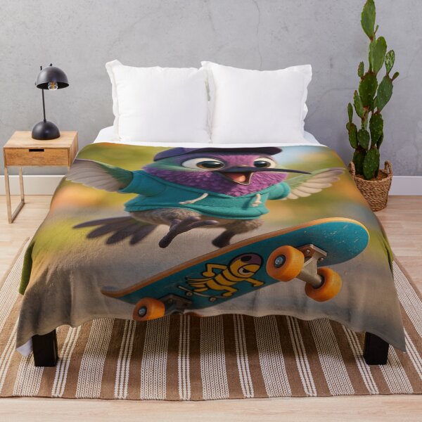 Item preview, Skater Costa’s Hummingbird designed and sold by Sillytoe.