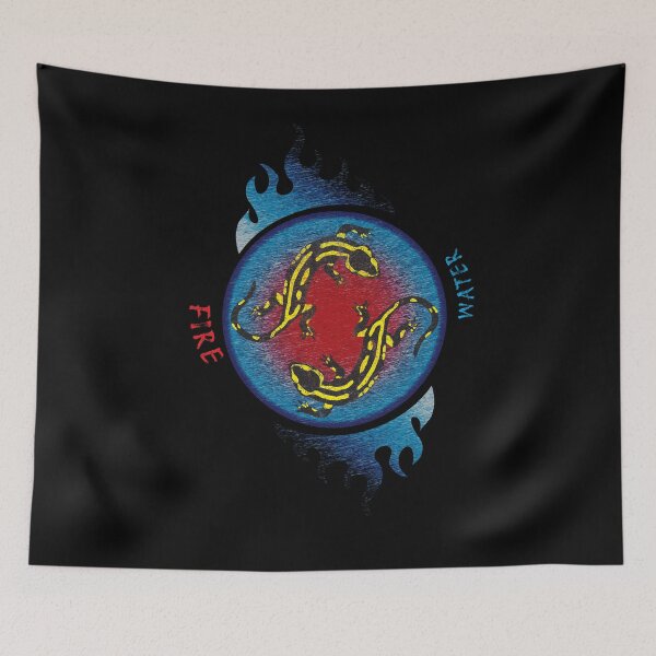 Item preview, Fire & Water Salamanders designed and sold by Fragmented Murmurings.