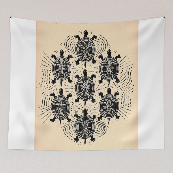 Item preview, TURTLES - SEASCAPE .216 designed and sold by lautir.