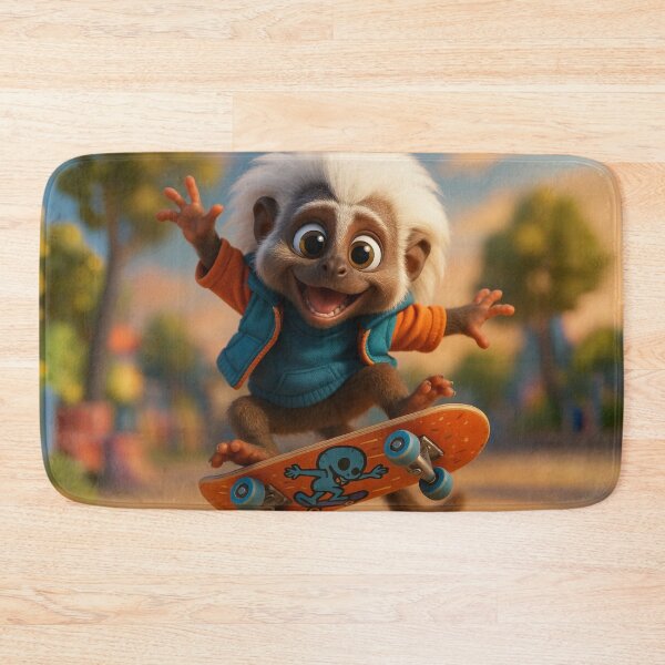 Item preview, Skater Cotton-Top Tamarin designed and sold by Sillytoe.