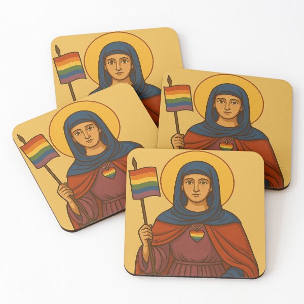 Item preview, Saint Queerititus - Saint of the Queers designed and sold by Siv-Motiv.
