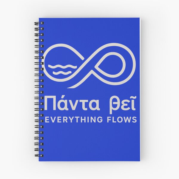 Item preview, Everything Flows - River of Change Philosophy designed and sold by Ataqhin.