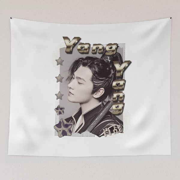 Item preview, Yang Yang (杨洋) Chinese Actor Cdrama Chinese Entertainment Scrapbook Collage Cozy Y2K Vintage Design designed and sold by HELL0WBELLO.