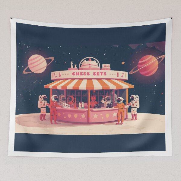 Item preview, Interstellar Chess Shop designed and sold by ByAurafy.