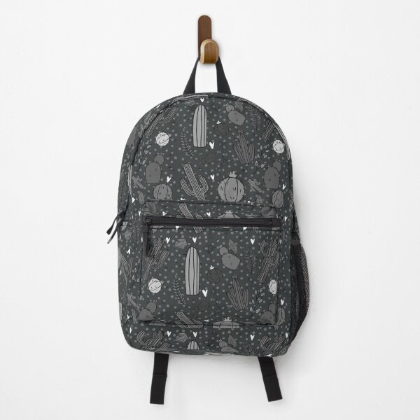 Item preview, Greyscale Cactus Pattern – Minimal Desert Line Art Design designed and sold by annebmeadows.