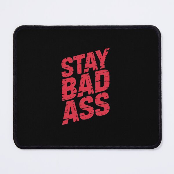 Item preview, Stay Badass – Bold Red Motivational designed and sold by vvcreativedesigns.