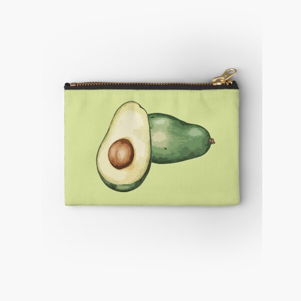 Item preview, Avocado Illustration – Minimal Green Fruit Art designed and sold by LOUBNEY.
