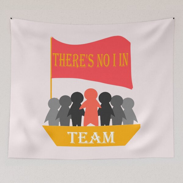 Item preview, team always win, ther is no i in team designed and sold by 2050-STYLE.