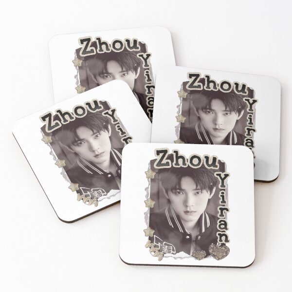 Item preview, Zhou Yiran (Zhou Haoran) (周浩然) Chinese Actor Cdrama Chinese Entertainment Scrapbook Collage Cozy Y2K Vintage Design designed and sold by HELL0WBELLO.