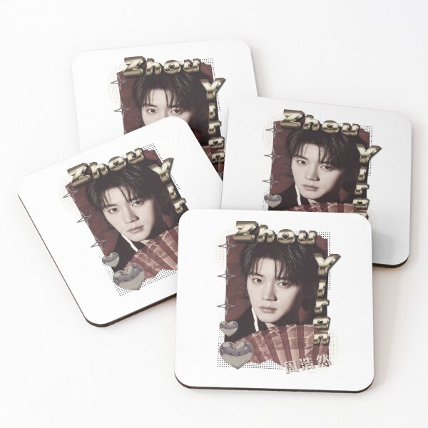 Item preview, Zhou Yiran (Zhou Haoran) (周浩然) Chinese Actor Cdrama Chinese Entertainment Scrapbook Collage Cozy Y2K Vintage Design designed and sold by HELL0WBELLO.