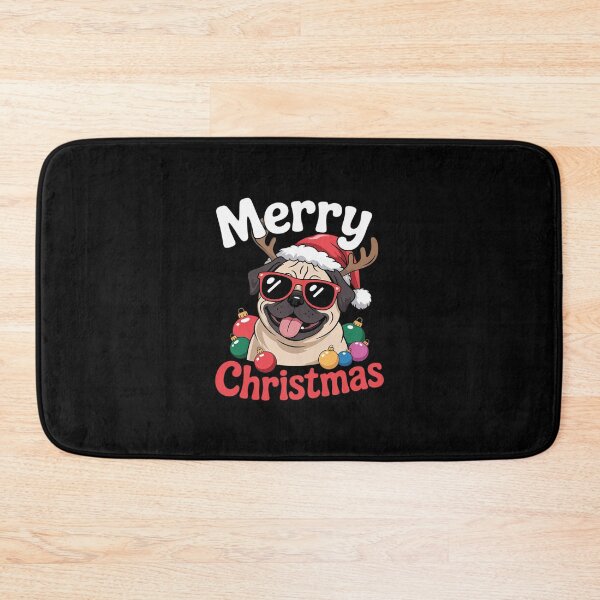Item preview, Merry Dogmas, Pug Christmas Tree Dog Santa Xmas For Women  designed and sold by ClassicAnthony.